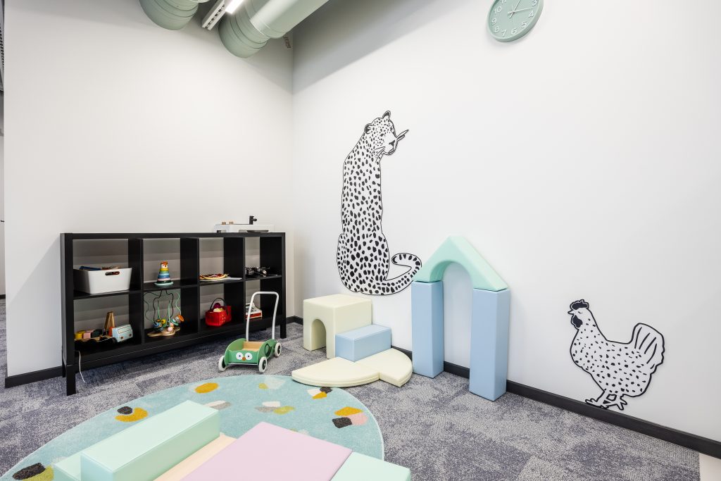 kids corner with iglu
